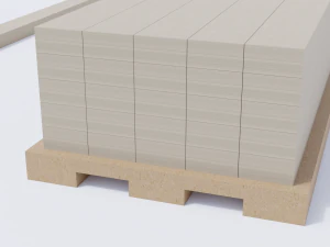 assi di legno Modello 3D