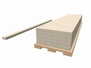 assi di legno Modello 3D