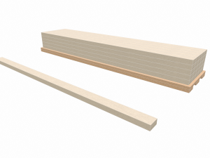 wooden planks 3D Model