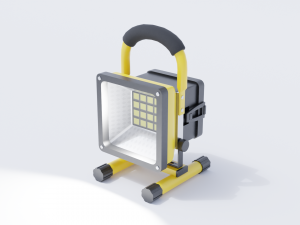 construction work light Modelo 3D