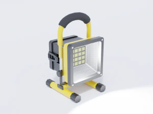 luz de trabalho de constru&ccedil;&atilde;o Modelo 3D