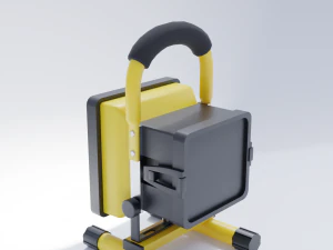 luz de trabalho de constru&ccedil;&atilde;o Modelo 3D