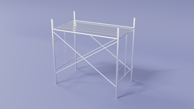 scaffolding 3D Model .c4d .max .obj .3ds .fbx .stl .blend 