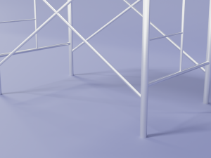 scaffolding 3D Model