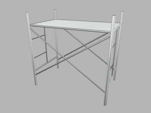 scaffolding 3D Model