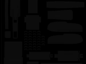 ofis zımba 3D Model