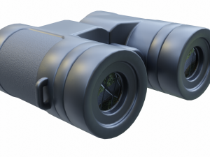 simple binoculars Modello 3D