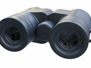 simple binoculars Modello 3D