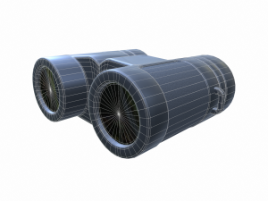 simple binoculars Modello 3D