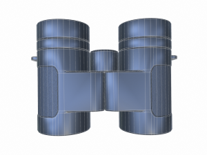 simple binoculars Modello 3D