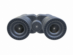 simple binoculars Modello 3D