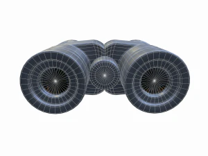 simple binoculars 3D Model