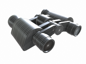 binoculars collection 3D Model