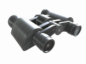 binoculars collection 3D Model