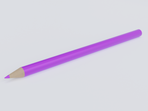 pencil crayons 3Dモデル