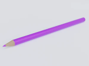 crayons de couleur Modèle 3D