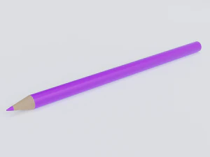 crayons de couleur Modèle 3D