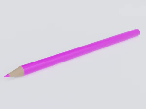 crayons de couleur Modèle 3D
