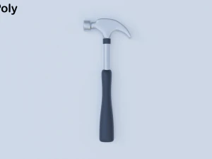 martello di metallo Modello 3D