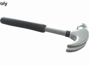 martello di metallo Modello 3D