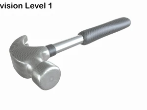 martello di metallo Modello 3D