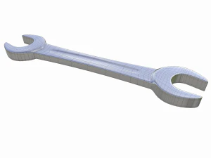 double open ended wrench 3D Model