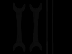 double open ended wrench 3D Model