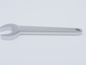 open ended wrench 3D Model