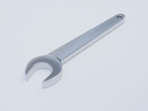 open ended wrench 3D Model