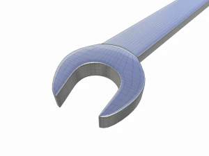 open ended wrench 3D Model