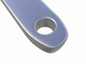 open ended wrench 3D Model