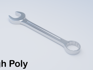 combination wrench 3D Модель