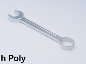 combination wrench 3D Model