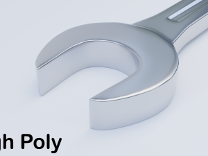 combination wrench 3D Модель