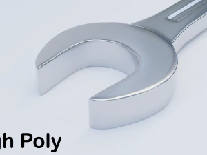 combination wrench 3D Model