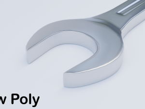 combination wrench 3D Модель