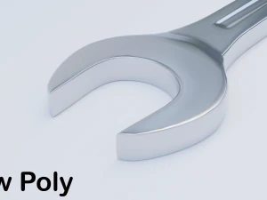 combination wrench 3D Model