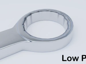 combination wrench 3D Model
