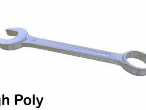 combination wrench 3D Model