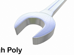 combination wrench 3D Модель