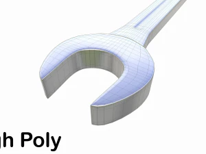 combination wrench 3D Model