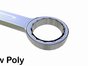 combination wrench 3D Модель