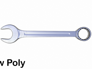 combination wrench 3D Модель