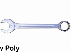 combination wrench 3D Model