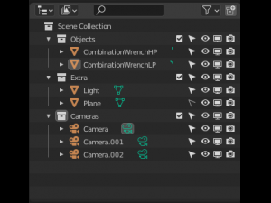 combination wrench 3D Модель