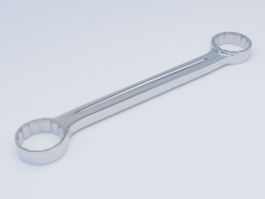 double ended box wrench 3Dモデル