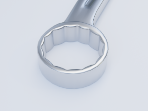 double ended box wrench 3Dモデル