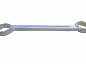 double ended box wrench 3Dモデル