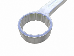 double ended box wrench 3Dモデル