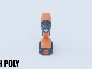 cordless drill 3D मॉडल